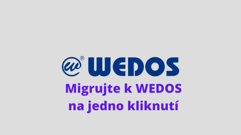 WEDOS Migrace: jak jednoduše změnit webhosting a migrovat web